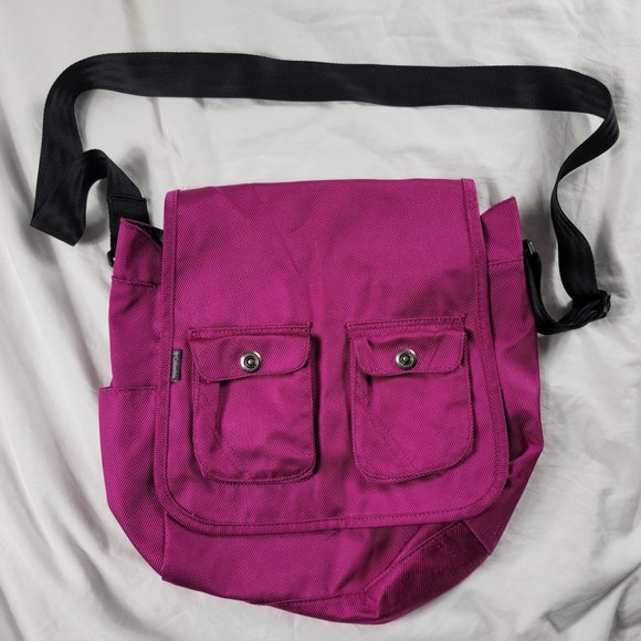 Columbia Azza II Womens Pink Messenger Bag Casual Travel School Work Going Out - Picture 1 of 11
